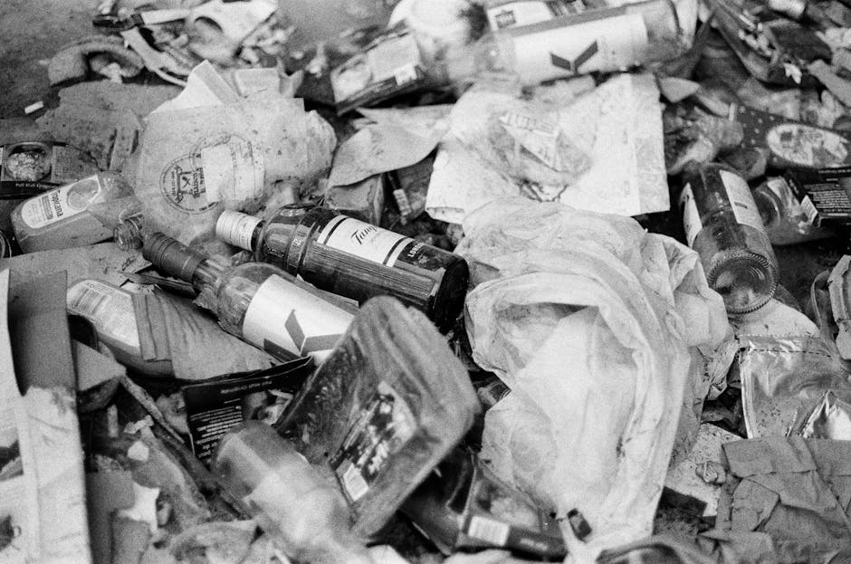 Rubbish collection near Bow Road station for E3 residents